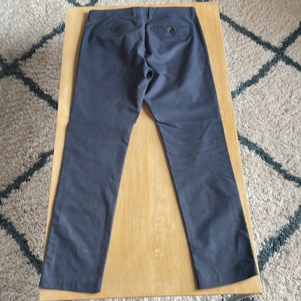 Ted Baker Navy Pants - Size 32R - Picture 3 of 6